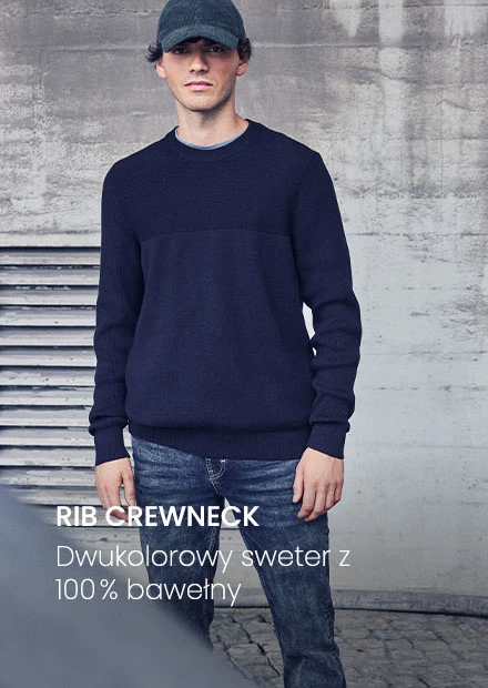 Rib Crewneck
