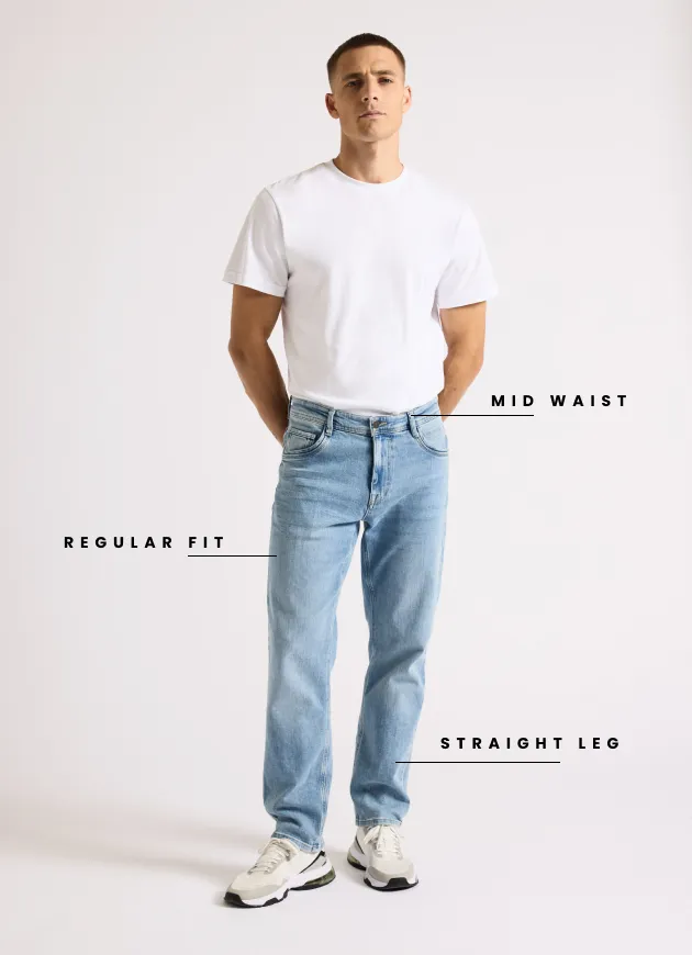 Denim w stylu Surfer Fit